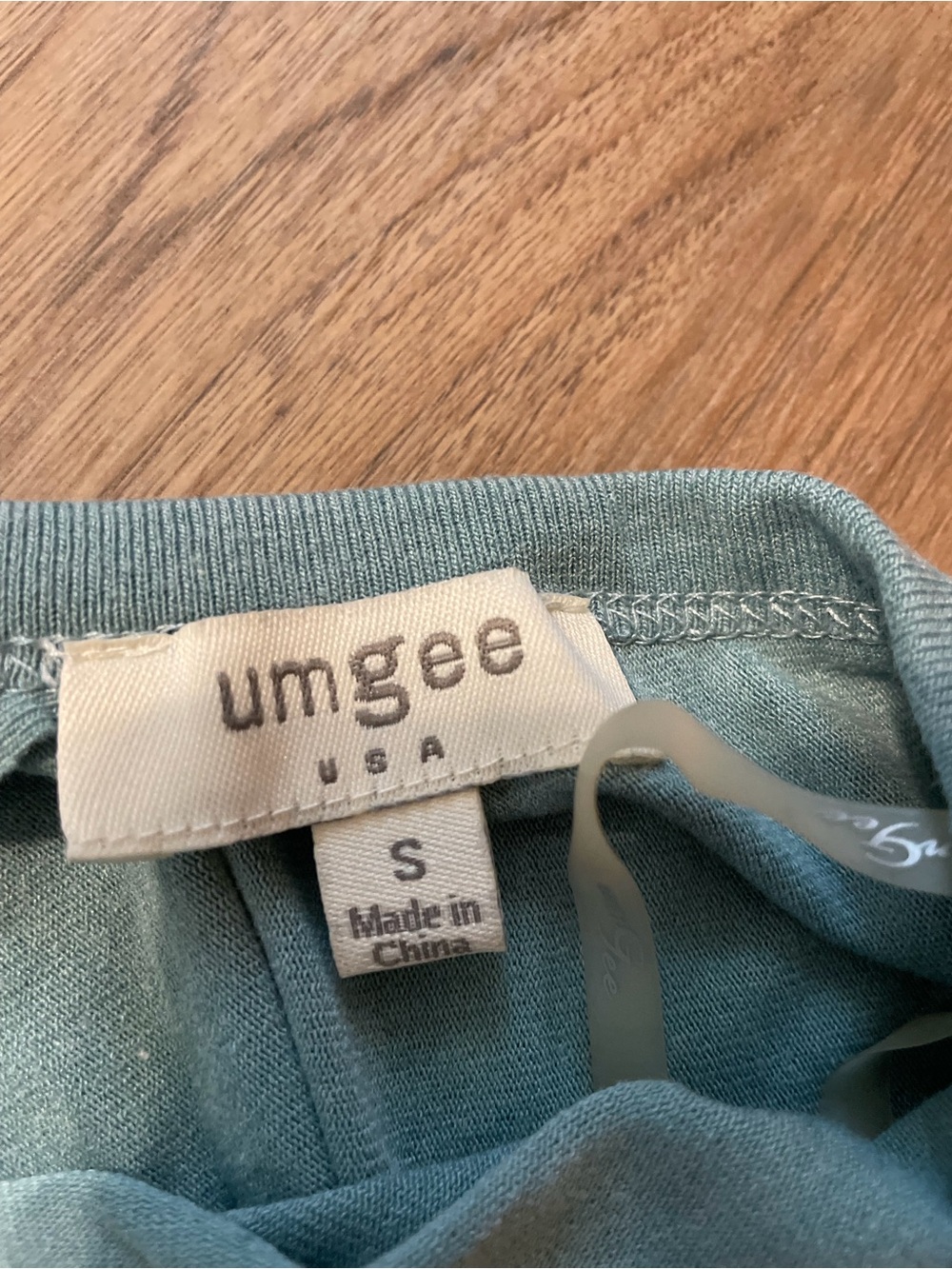 Umgee Sage Green Short Sleeve Tee